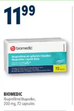 Familiprix BIOMEDIC, Ibuprofen, 200 mg, 72 capsules offer