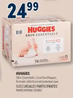 Familiprix HUGGIES Skin Essentials, Couches/Diapers offer