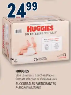 Familiprix HUGGIES Skin Essentials, Couches/Diapers offer