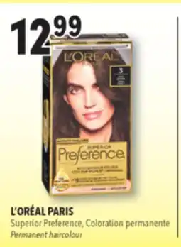 Familiprix L'Oréal Paris Superior Preference permanent hair dye #3 Brasilia Dark Brown offer