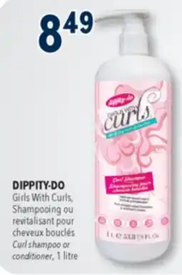 Familiprix DIPPITY-DO Girls With Curls Curl shampoo or conditioner, 1 litre offer