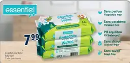 Familiprix Lingettes Baby wipes 3 x 64 units offer