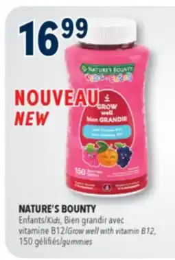Familiprix NATURE'S BOUNTY vitamine B12/Grow well with vitamin B12 offer