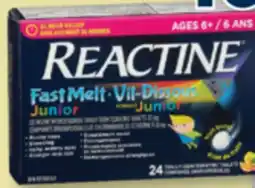 Familiprix REACTINE Fast Melt junior formula, 24 Tablets offer