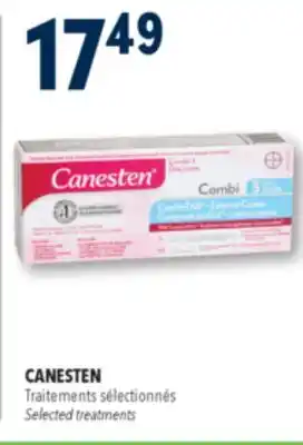 Familiprix CANESTEN Selected treatments offer