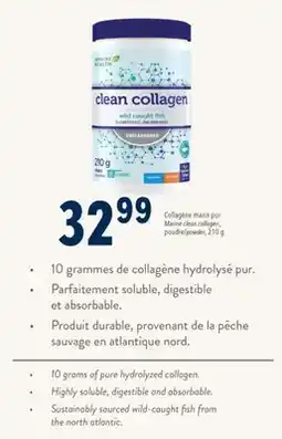 Familiprix Marine clean collagen powder 210 g offer
