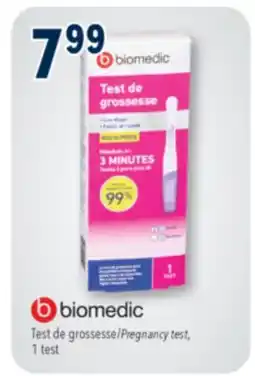 Familiprix Pregnancy test, 1 test offer