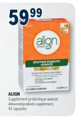 Familiprix ALIGN Advanced probiotic supplement, 42 capsules offer