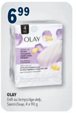 Familiprix OLAY, Age defy, Soap, 4 x 90 g offer