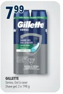 Familiprix GILLETTE, Series, Shave gel, 2 x 198 g offer