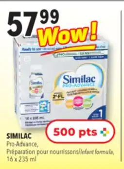 Familiprix SIMILAC, Pro-Advance Infant formula, 16 x 235 ml offer