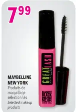 Familiprix MAYBELLINE NEW YORK Selected makeup products offer