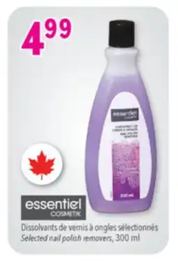 Familiprix ESSENTIEL COSMETIK Selected nail polish removers, 300 ml offer