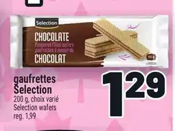 Metro GAUFRETTES SELECTION | SELECTION WAFERS offer