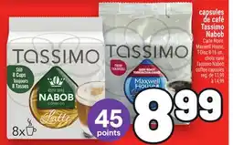 Metro CAPSULES DE CAFÉ TASSIMO NABOB | TASSIMO NABOB COFFEE CAPSULES offer