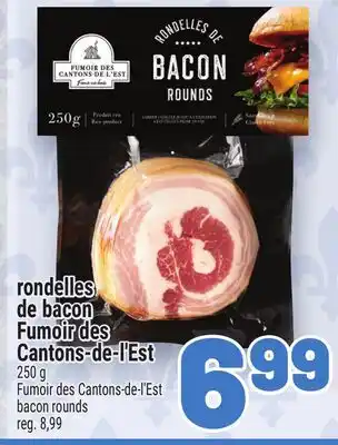 Metro RONDELLES DE BACON FUMOIR DES CANTONS-DE-L'EST | FUMOIR DES CANTONS-DE-L'EST BACON ROUNDS offer