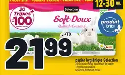 Metro PAPIER HYGIÉNIQUE SELECTION | SELECTION BATHROOM TISSUE offer