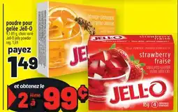 Metro POUDRE POUR GELÉE JELL‑O | JELL‑O JELLY POWDER offer
