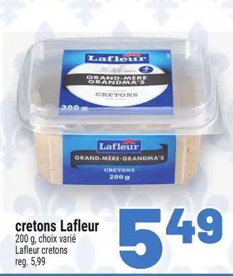Metro CRETONS LAFLEUR | LAFLEUR CRETONS offer