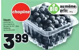 Metro BLEUETS | BLUEBERRIES offer