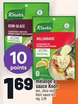 Metro MÉLANGE À SAUCE KNORR | KNORR SAUCE MIX offer