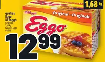 Metro GAUFRES EGGO KELLOGG'S | KELLOGG'S EGGO WAFFLES offer