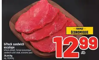 Metro BIFTECK SANDWICH ESCALOPE | SANDWICH CUTLET STEAK offer