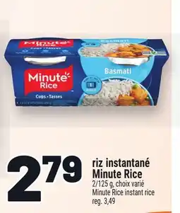 Metro RIZ INSTANTANÉ MINUTE RICE | MINUTE RICE INSTANT RICE offer