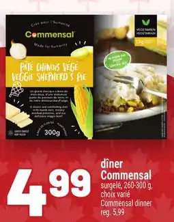 Metro DÎNER COMMENSAL | COMMENSAL DINNER offer