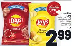 Metro CROUSTILLES LAY'S | LAY'S POTATO CHIPS offer