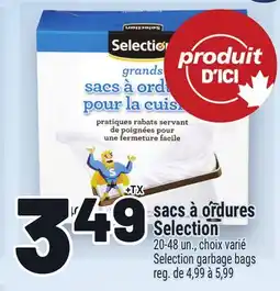 Metro SACS À ORDURES SELECTION | SELECTION GARBAGE BAGS offer