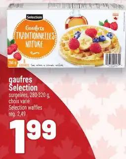 Metro GAUFRES SELECTION | SELECTION WAFFLES offer