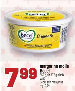 Metro MARGARINE MOLLE BECEL | BECEL SOFT MARGARINE offer