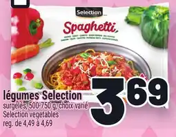 Metro LÉGUMES SELECTION | SELECTION VEGETABLES offer