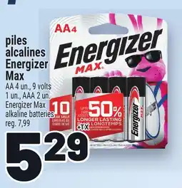Metro PILES ALCALINES ENERGIZER MAX | ENERGIZER MAX ALKALINE BATTERIES offer