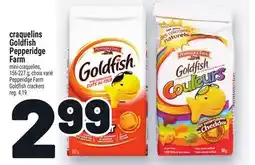 Metro CRAQUELINS GOLDFISH PEPPERIDGE FARM | PEPPERIDGE FARM GOLDFISH CRACKERS offer