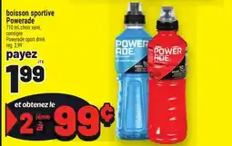 Metro BOISSON SPORTIVE POWERADE | POWERADE SPORT DRINK offer
