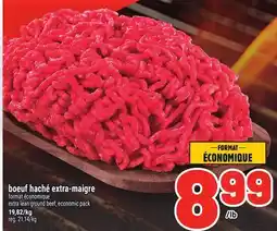 Metro BOEUF HACHÉ EXTRA-MAIGRE | EXTRA LEAN GROUND BEEF offer
