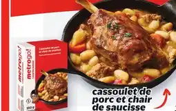Metro CASSOULET DE PORC ET CHAIR DE SAUCISSE METROGO! offer