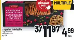 Metro CRAQUELINS IRRÉSISTIBLE | IRRÉSISTIBLE CRACKERS offer