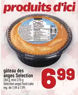 Metro GÂTEAU DES ANGES SELECTION | SELECTION ANGEL FOOD CAKE offer