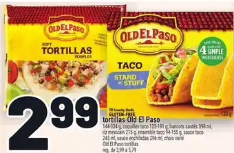 Metro TORTILLAS OLD EL PASO | OLD EL PASO TORTILLAS offer