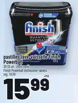 Metro PASTILLES LAVE-VAISSELLE FINISH POWERBALL | FINISH POWERBALL DISHWASHER TABLETS offer