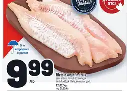 Metro FILETS D'AIGLEFIN FRAIS | FRESH HADDOCK FILLETS offer