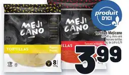 Metro TORTILLAS MEJICANO | MEJICANO TORTILLAS offer