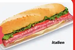 Metro ITALIEN SOUS-MARIN offer