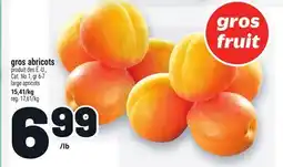 Metro GROS ABRICOTS | LARGE APRICOTS offer