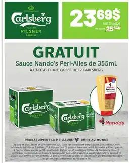 Metro CAISSE DE 12 CARLSBERG offer