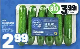 Metro MINI CONCOMBRES | MINI CUCUMBERS offer
