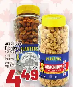 Metro ARACHIDES PLANTERS | PLANTERS PEANUTS offer